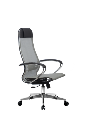Кресло для руководителя Метта МЕТТА-12(MPRU)/подл.131/осн.004 (Серый)