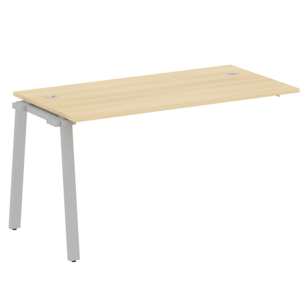 Проходной наборный элемент рабочей станции Metal System Style БА.ПРС-СП-1.3 1400x720x750 (Акация/Серый металл)