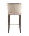 Стул полубарный Матео с кантом велюр шампань ножки дерево (Стул полубарный Матео шампань)