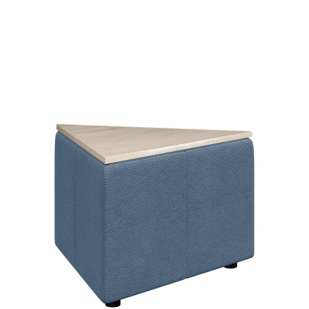 Диван Оригами. Стол треугольный. (Стол треугольный bravo_a_blue)