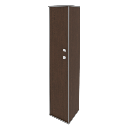 Шкаф высокий узкий, левый Style Л.СУ-1.8Л 412x410x1980 (Венге Цаво)