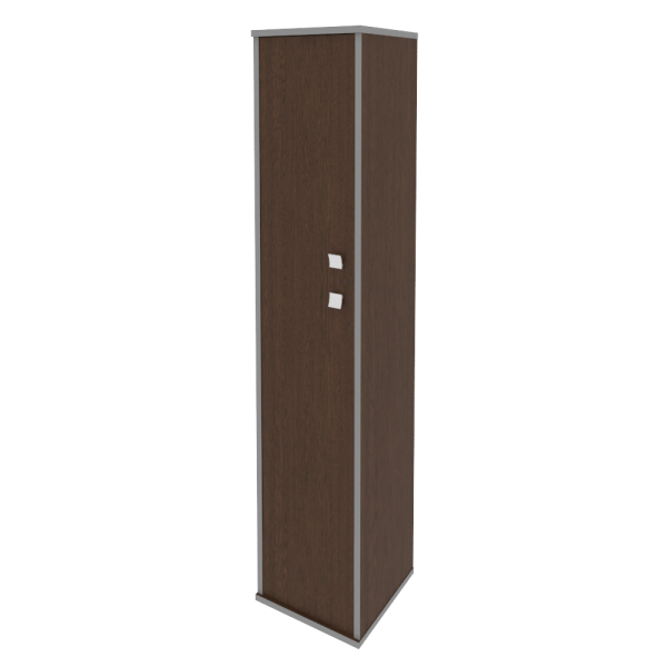 Шкаф высокий узкий, левый Style Л.СУ-1.8Л 412x410x1980 (Венге Цаво)