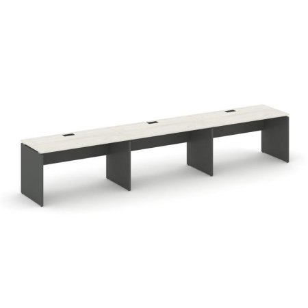 Рабочая станция 1 сторонняя SN-D.ORS-032 (3540х600х750) (Дуб Наварра/Антрацит)