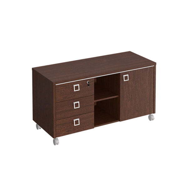 Тумба для оргтехники Cosmo КС 262 1200x500x633 (Венге виктория)