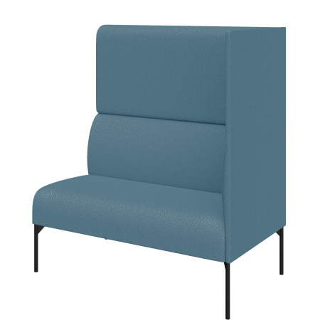 Диван Бридж. Модуль 2-местный левый высокий. (Модуль 2-местный левый высокий sweet_azure)