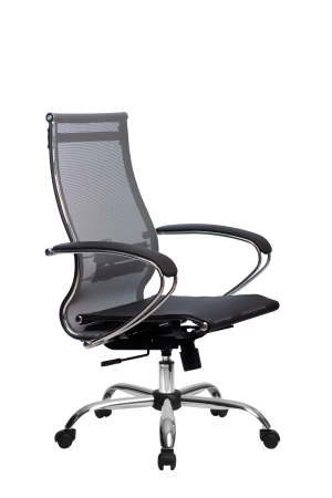 Кресло для руководителя Метта МЕТТА-9(MPRU)/подл.131/осн.003 (Серый)