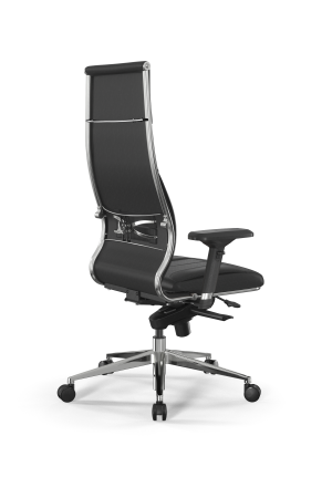 Кресло для руководителя Метта Samurai B1-11D - Infinity /Kc06/Wm06/D04P(M06.B32.G11.W03) (Черный)