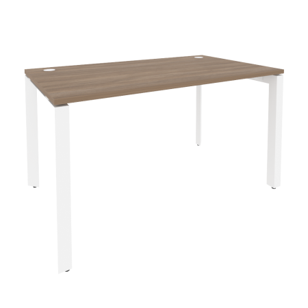 Стол рабочий на П-образном м/к Onix O.MP-SP-3.8 1380x800x750 (Дуб Аризона/Белый Металл)