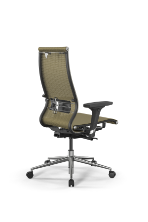 Кресло для руководителя Метта SynchroSit 10 B2-107D - T /Km00/Nb00/D02P(M23.B23.G18.W02) (Золотой)