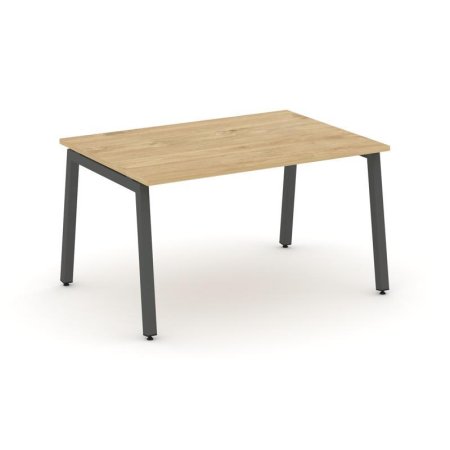 Стол переговорный SN-5A.SPRG-001.3 (980х980х750) (Тиквуд Светлый/Металл Антрацит)