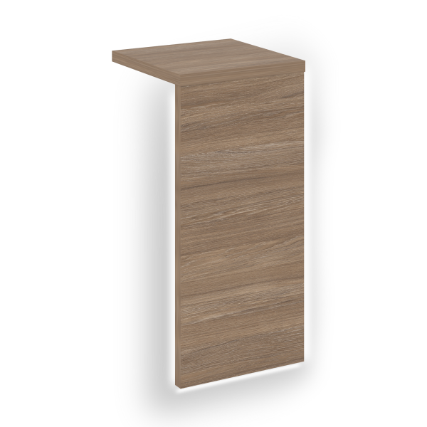 Накладка с подсветкой прямая высокая для О.R-F.MP.V-78 Onix О.R-NP.V-78.1.S 320x327x674 (Дуб Аризона)