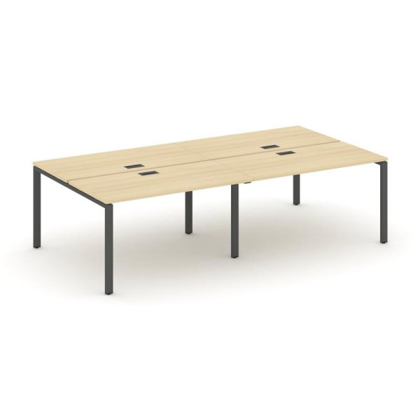 Рабочая станция 2-х сторонняя SN-6P.DRS-054 (3160х1632х750) (Акация Лорка/Металл Антрацит)