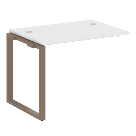 Проходной наборный элемент рабочей станции Metal System Style БО.ПРС-СП-1.1 1000x720x750 (Белый/Мокко металл)