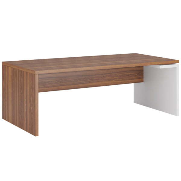 Стол рабочий правый Zion ZIO28510531 2000x1000x740 (Орех Лион)