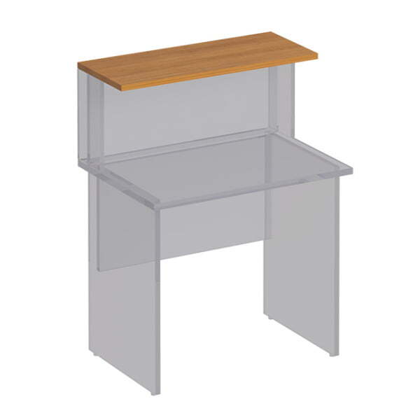 Полка настольная Формула ФР 400 850x350x22 (Вяз светлый)