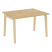 Стол переговорный на деревянных опорах Onix Wood OW.PRG-1.2 1180x980x750 (Тиквуд Светлый/Дуб Темный)