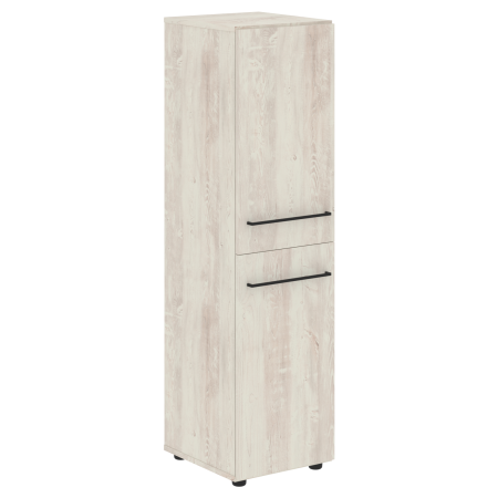Шкаф колонка с 2-мя глухими малыми дверьми LOFTIS LMC 40.4 400х430х1517 (Сосна Эдмонт)