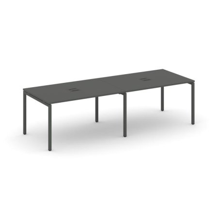 Стол переговорный SN-4P.SPRG-014 (3160х980х750) (Антрацит/Металл Антрацит)