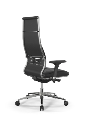 Кресло для руководителя Метта Samurai B1-11D - Infinity /Kc06/Wm06/D04P(M26.B32.G25.W03) (Черный)