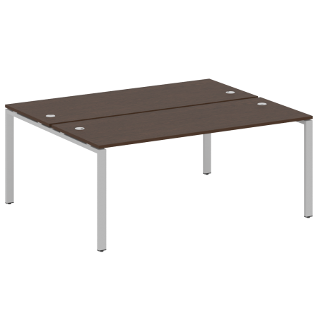 Рабочая станция Metal System Style БП.РАС-СП-2.5 1800x1475x750 (Венге Цаво/Серый металл)
