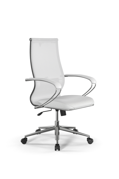 Кресло для руководителя Метта Sit 10 B2-163K - T+Extra /Km00/Wm12/K1cL(M09.B23.G18.W01) (Белый)