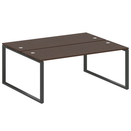 Рабочая станция Metal System Style БО.РАС-СП-2.5 1800x1475x750 (Венге Цаво/Антрацит металл)