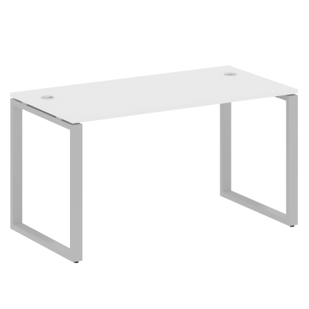 Стол письменный Metal System Style БО.СП-3 1400x720x750 (Белый/Серый металл)