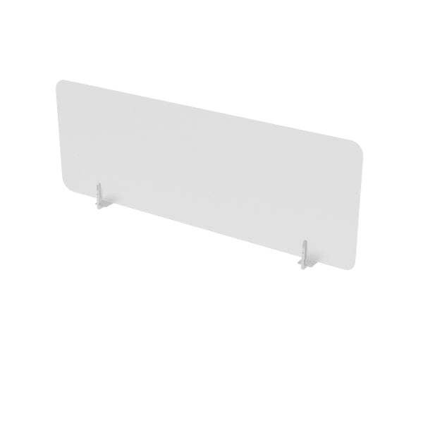 10БФО.185 Барьеры фронтальные оргстекло (1800x4x500) (Молочный БелыйПорошковое покрытие)