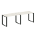 Рабочая станция Metal System Style БО.СМ-2.2 2400x720x750 (Дуб Наварра/Серый металл)