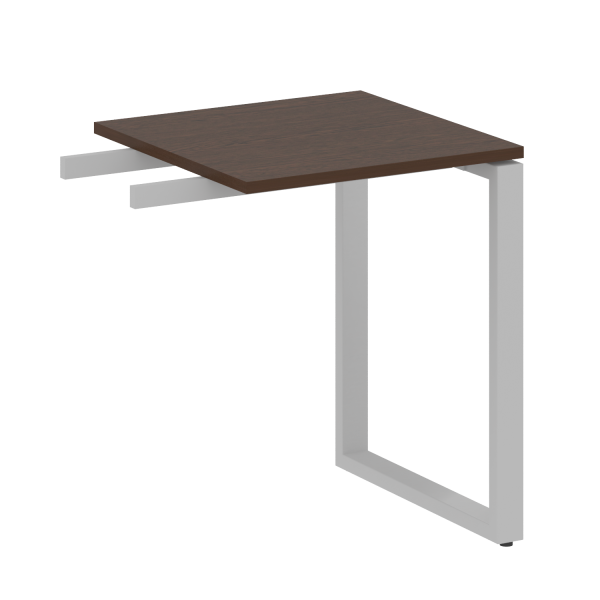 Приставной элемент БО.ПР-1 600x600x750 (Венге Цаво/Серый металл)