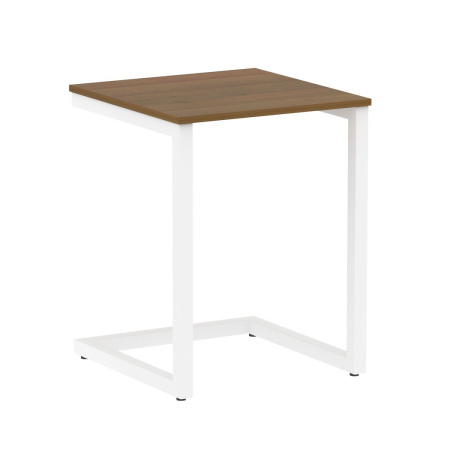 Компьютерный стол VR.SP-2-58 580x600x750 (Орех Гварнери/Белый Металл)