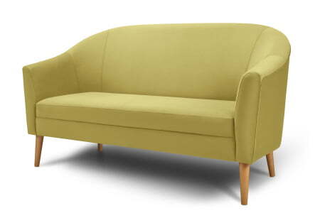Диван 2-местный Arty (1520x700x870) Горчичный (Горчичный)
