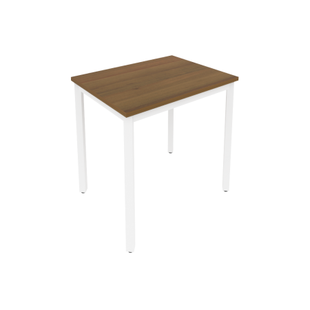 Стол письменный на металлокаркасе Slim С.СП-2.1 780x600x750 (Орех/Белый металл)