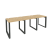 Рабочая станция на О-образном м/к Onix O.MO-RS-3.0.7 2340x720x750 (Тиквуд Темный/Белый Металл)