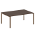 Переговорный стол 1 столешница Metal System Style БП.ПРГ-1.5 1800x1235x750 (Дуб Наварра/Серый металл)