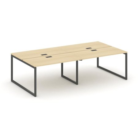 Рабочая станция 2-х сторонняя SN-4O.DRS-034 (3160х1232х750) (Акация Лорка/Металл Антрацит)