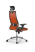 Кресло для руководителя Метта Sit 10 B2-160D - X2+Extra /Km39/Wm12/D02P/H3mL-2D(M09.B23.G18.W01) (Черный | Оранжевый)