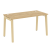 Стол рабочий на деревянных опорах Onix Wood OW.SP-3.7 1380x720x750 (Тиквуд Светлый/Дуб Темный)