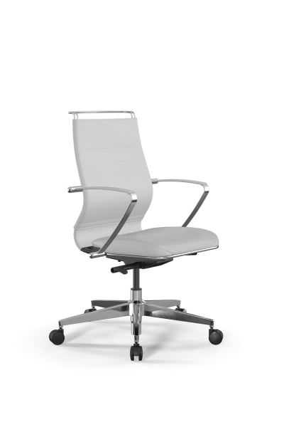 Кресло для руководителя Метта SynchroSit Well M3-192K - Extra /Ach46/Wm12/K5cL(M23.B22.G18.W03) (Белый)