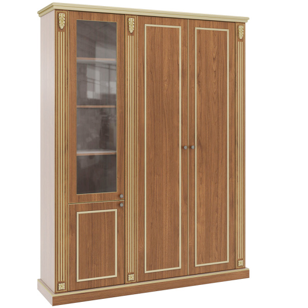 Шкаф комбинированный Vienna VIE36050403 1720x450x2200 (Орех)