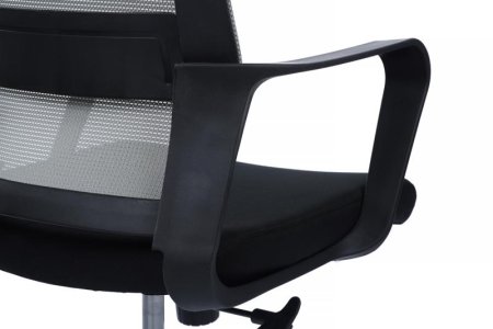 Кресло Mint RCH M1029HBE Серый/Черный (Серый/Черный)