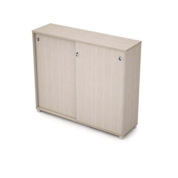 6ШКЗ.014 Шкаф-купе с замком (1437x400x1205) (Шамони светлый)