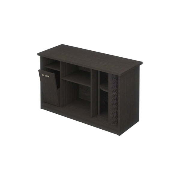 Стол приставной правый с баром и урной для стола КМ-06587 Дуглас КМ-93919 762x382x1300 (Венге Аруба)