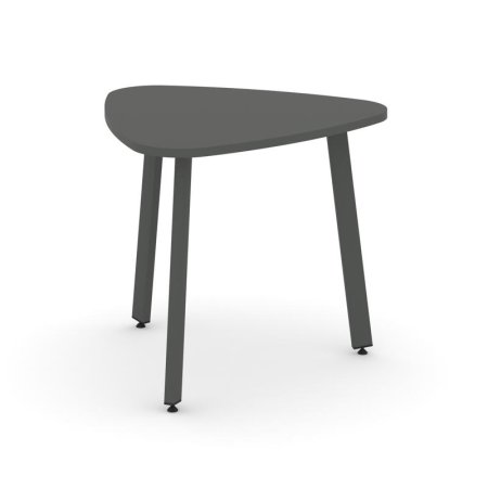 Стол переговорный SN-6.SPRG-70.3 (900х900х750) (Антрацит/Металл Антрацит)