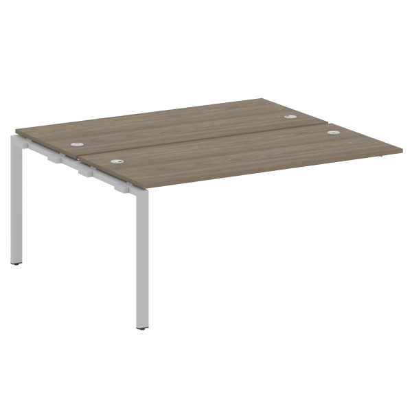 Проходной наборный элемент рабочей станции Metal System Style БП.ПРС-СП-2.4 1600x1475x750 (Вяз/Серый металл)