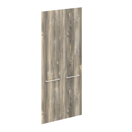 Комплект дверей высоких Morris MHD 42-2 Дуб Базель 844x1900x18 (Дуб Базель/Белый)