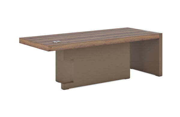 Стол руководителя правый Era JR102DX 2100x1000x793 (Грецкий орех)