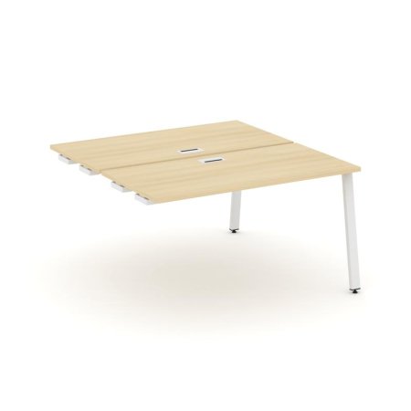 Стол-приставка к опорным элементам SN-6A.DPRS-004 (1580х1232х750) (Акация Лорка/Металл Белый)