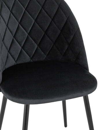 Стул Марсель велюр черный (Стул Марсель черный)