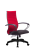 Кресло для руководителя Метта МЕТТА-19(MPRU)/подл.130/осн.001 (Красный)